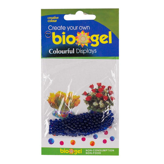 حبات الماء من BioGel - أزرق داكن