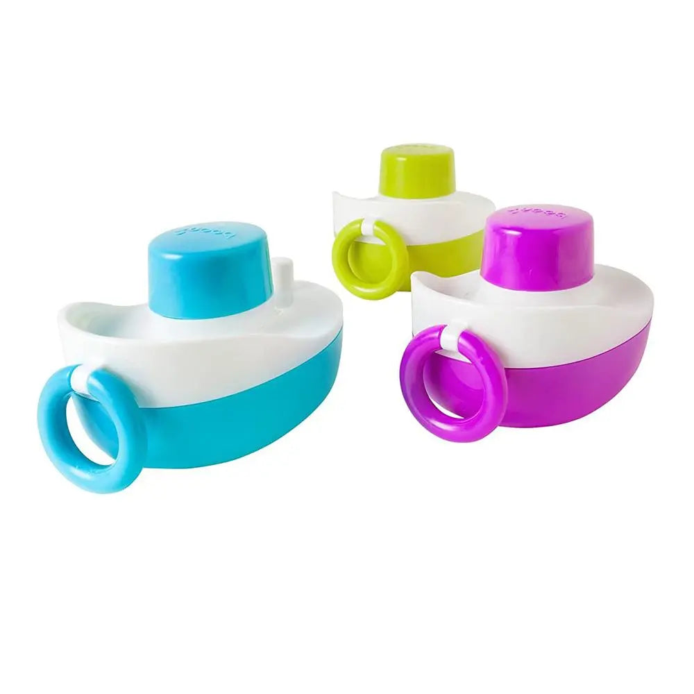 Boon Bath Toys Tones-Musical Boats - Colorful Boon