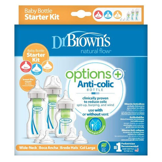 Dr Browns PP Wide-Neck Options+ Bottle Starter Kit