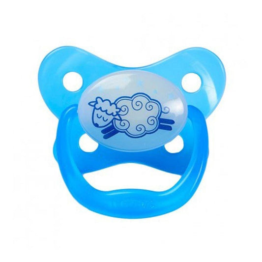 Dr Browns PreVent Glow in the Dark Butterfly Shield Pacifier - ( Stage 1 ) - Blue :(0-6 Months)