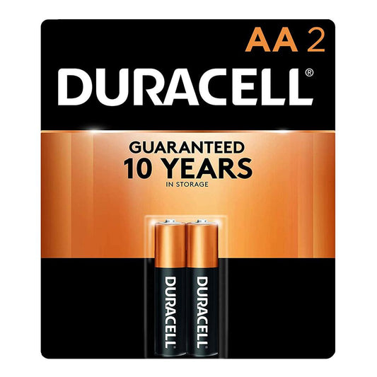 Duracell AA Battery Alkaline - 2 pieces