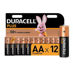 Duracell AA Battery Monet 50% Longer Power - Pack of 12