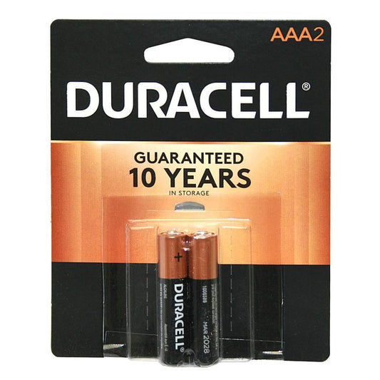 Duracell AAA Battery Alkaline - 2 pieces