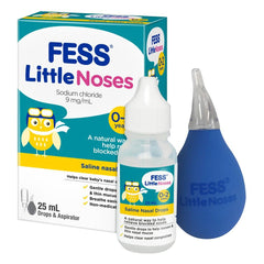 FESS Little Noses Drops + Aspirator 25 mL