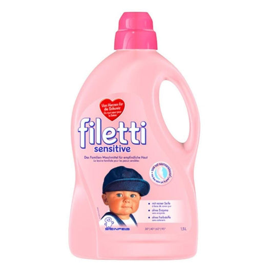 Filetti Liquid Detergent For Sensitive Skin , 1.5 Liter
