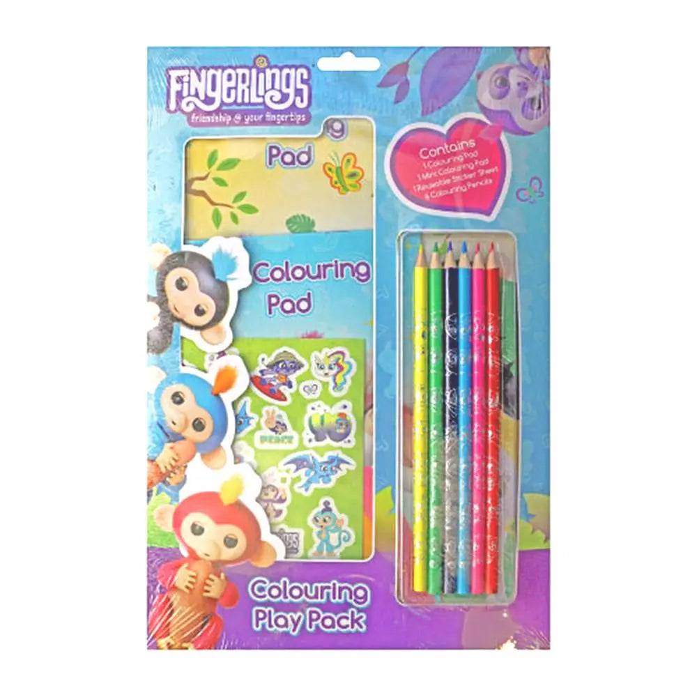 Fingerlings: Colouring Play Pack Alligator Books