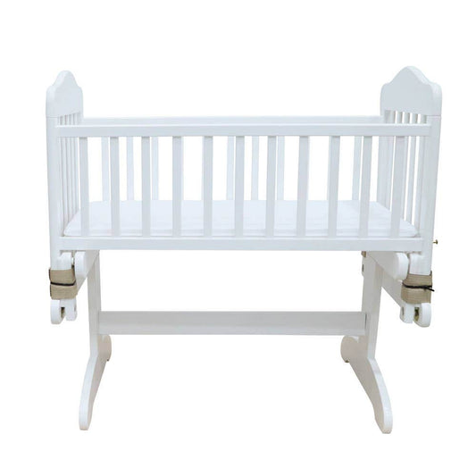 Funbies Baby Rocking Cot - White