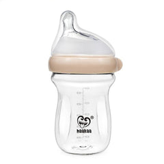 Haakaa Generation 3 Glass Baby Bottle,( 160ml) - Peach
