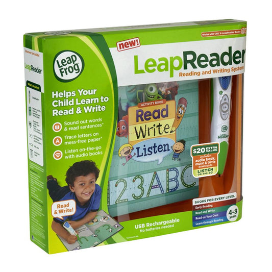 LeapFrog LeapReader نظام القراءة والكتابة ، أخضر (4-8 سنوات)