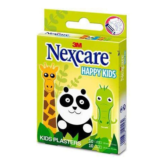 Nexcare Happy Kids Animals Plasters - Pack of 20