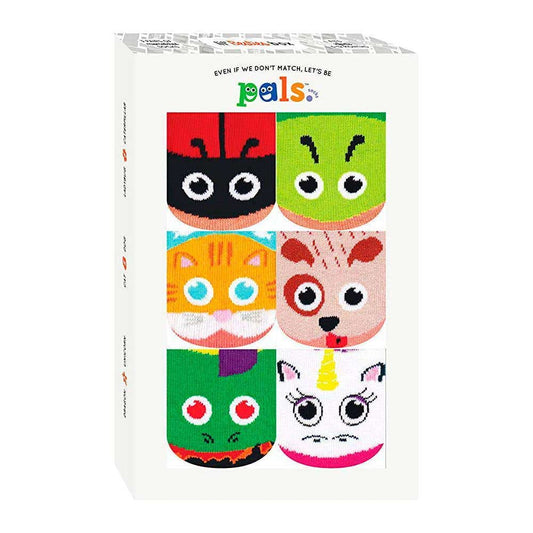 صندوق جوارب Pals Socks Lil Besties للأطفال - من 6 إلى 12 شهرًا