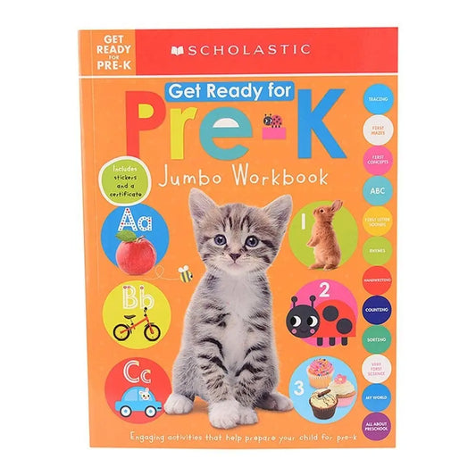 Scholastic Early Learners: Jumbo Workbook: Get Ready for Pre-K Scholastic