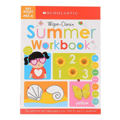 Scholastic Wipe and Clean Summer Workbook