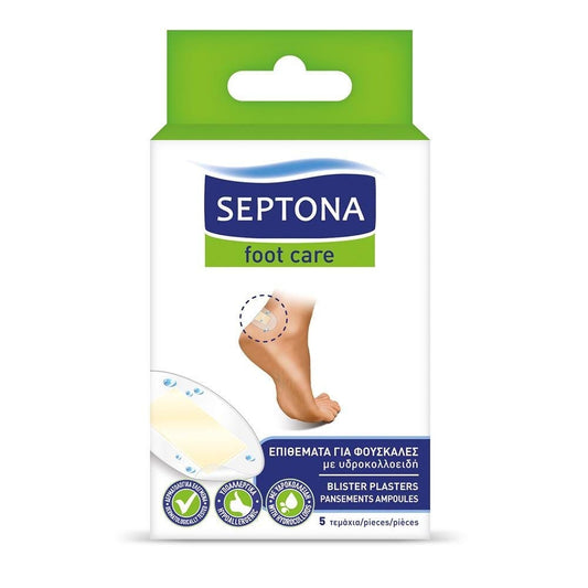 Septona Blister Plasters with Hydrocolloids - Pack of 5