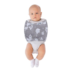 Sevi Bebe Baby Swaddle Strap - Grey (0-3 Months)