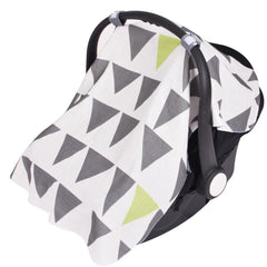 Sevi Bebe Muslin Infant Car Seat Cover - Triangle Pattern