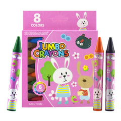 Shengma Jumbo Crayons, 8 Colors
