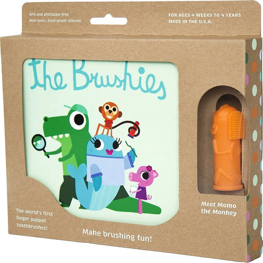 The Brushies Momo the Monkey and the Brushies Storybook - Toothbrush The Brushies