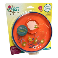 The First Years Toddler Inside Scoop Dip Plate