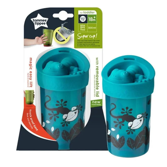 Tommee Tippee No Knock Cup with Lid - Turquoise Tommee Tippee