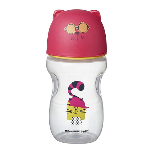 Tommee Tippee Transition Cup  : (300 ml )  - Pink