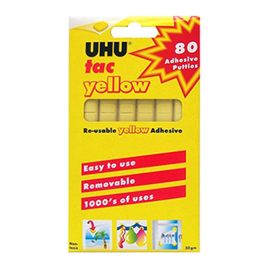 UHU Tac Glue Pads - Yellow