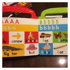 Scholastic Early Learners: Write and Wipe ABC 123