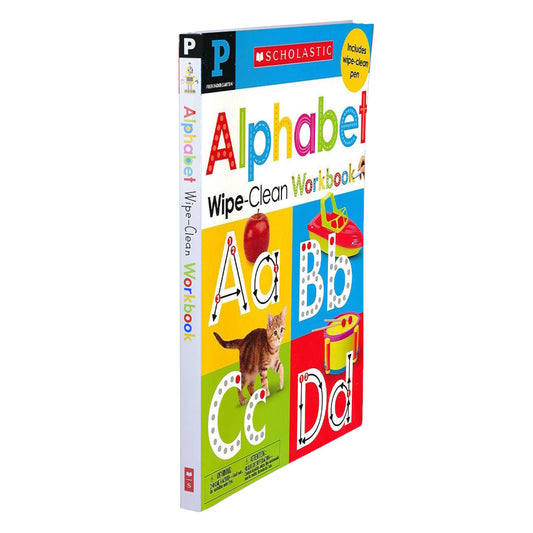 المتعلمين الأوائل للمدرسة: كتاب عمل ما قبل K Alphabet Wipe-Clean Workbook
