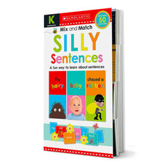 Scholastic Early Learners: Mix & Match Silly Sentences Kindergarten Workbook