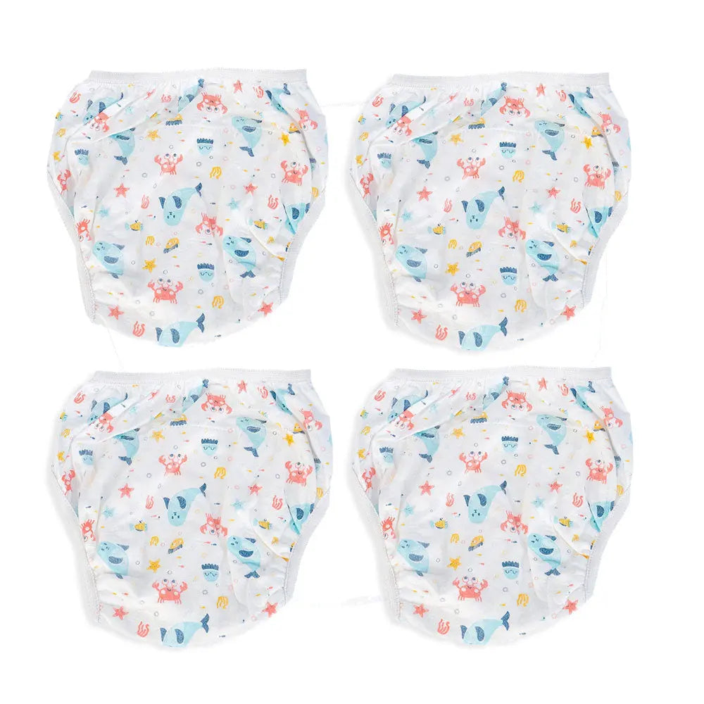 Sevi Bebe Training Pants with Cotton Padding - Pack of 4 Sevi Bebe