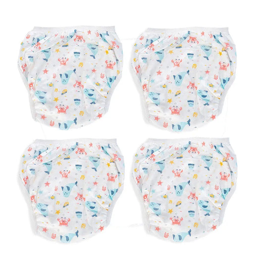 Sevi Bebe Training Pants with Cotton Padding - Pack of 4 Sevi Bebe