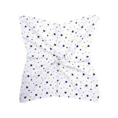 Sevi Bebe Printed Muslin Blanket 120x100 cm - Blue Star