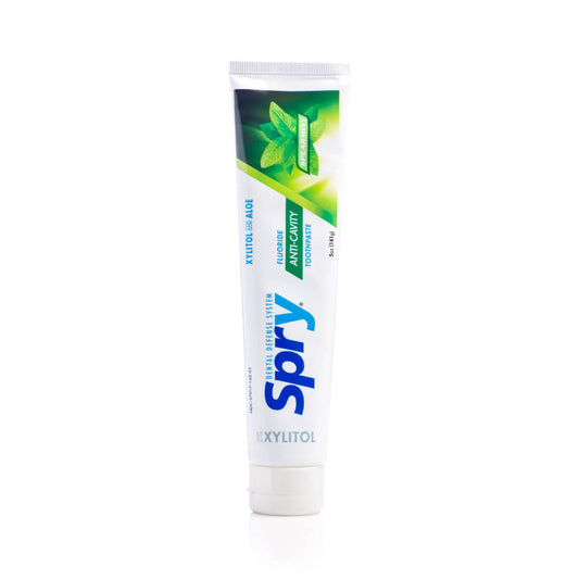 Xlear Spry Spearmint Fluoride Toothpaste