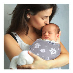 Sevi Bebe Baby Swaddle Strap - Grey (0-3 Months)