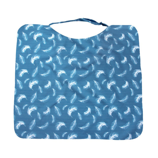 Sevi Bebe Buckled Breastfeeding Cover - Feather Pattern