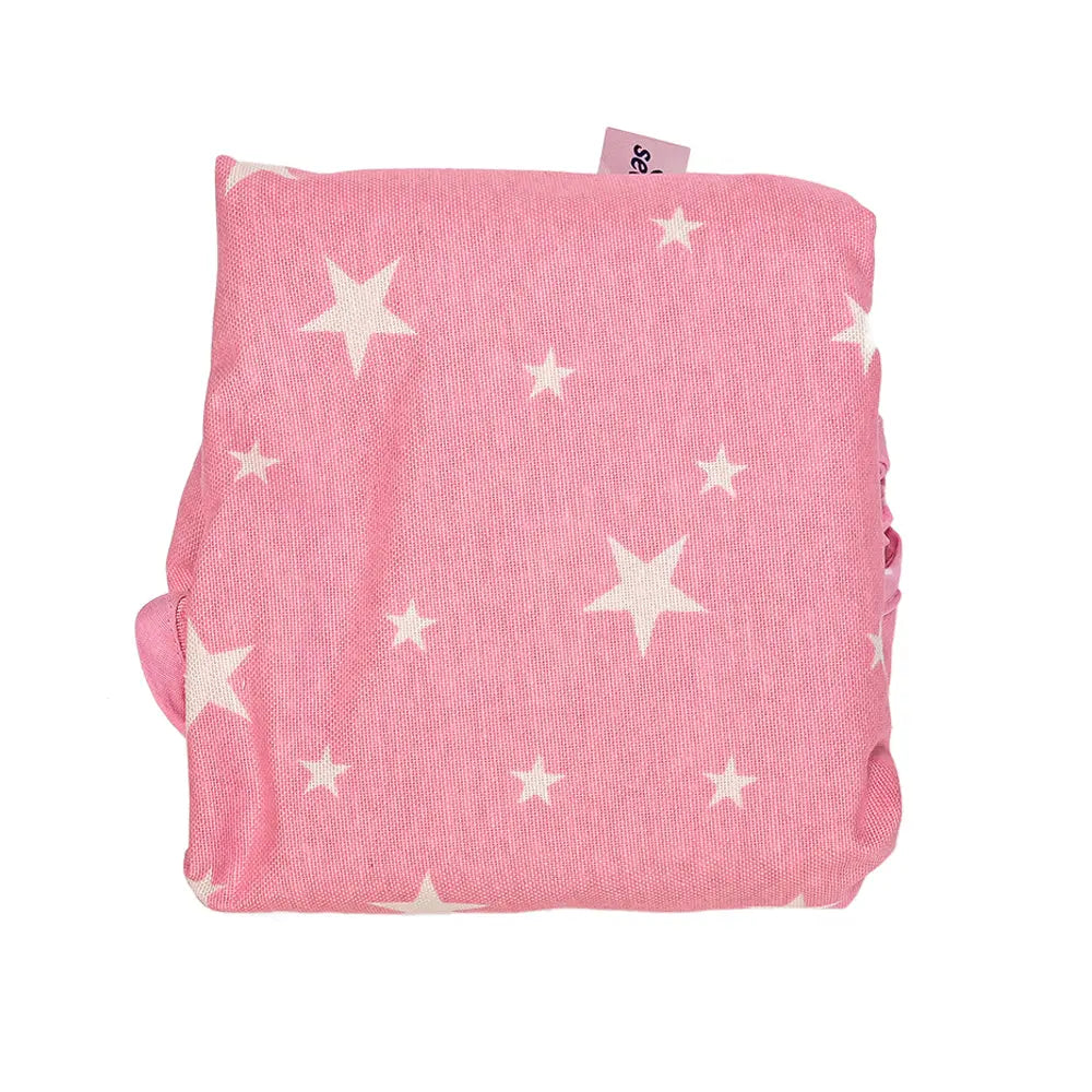 Sevi Bebe Fabric High Chair Booster - Pink Star Sevi Bebe