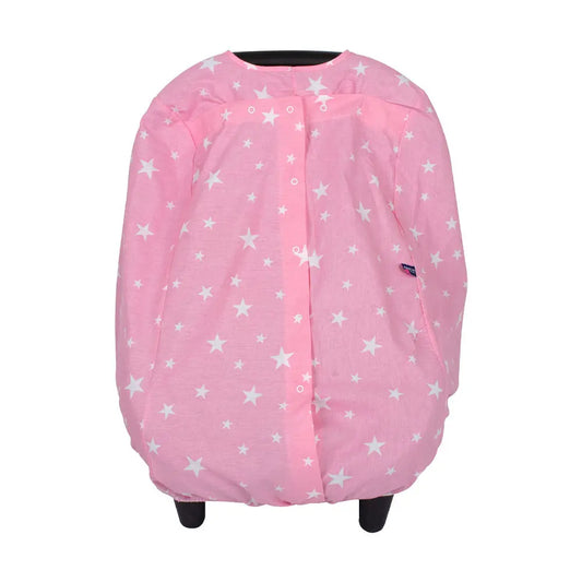 Sevi Bebe Infant Car Seat Cover - Pink Star Sevi Bebe