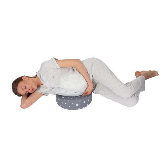 Sevi Bebe Pregnancy Pillow Wedge - Grey Stars