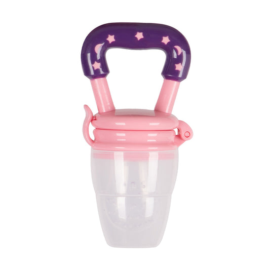 Sevi Bebe Silicone Fresh Food Feeder & Teether - Pink