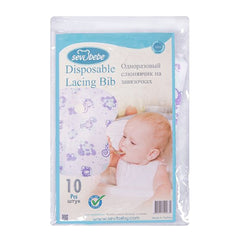 Sevi Bebe Disposable Lacing Bib - Pack of 10