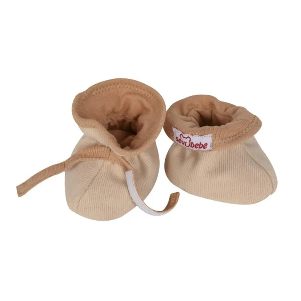 Sevi Bebe Booties With Cherry Stones Sevi Bebe