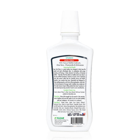 Xlear Spry Spearmint Mouthwash