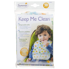 Summer Infant Keep Me Clean Disposable Bibs- 20 pieces