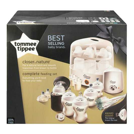 Tommee Tippee Closer to Nature Complete Feeding Kit - White