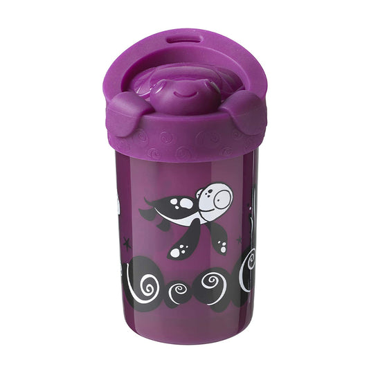 Tommee Tippee No Knock Cup with Lid - Purple