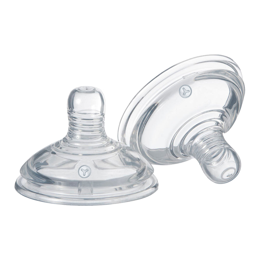 Tommee Tippee Thick Feed Teat, 2 nipples (Age:6 Months)