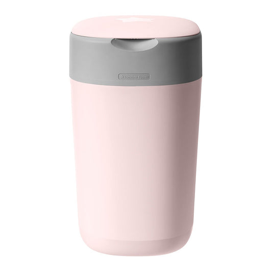 Tommee Tippee Twist and Click Advanced Nappy Disposable Bin - Pink