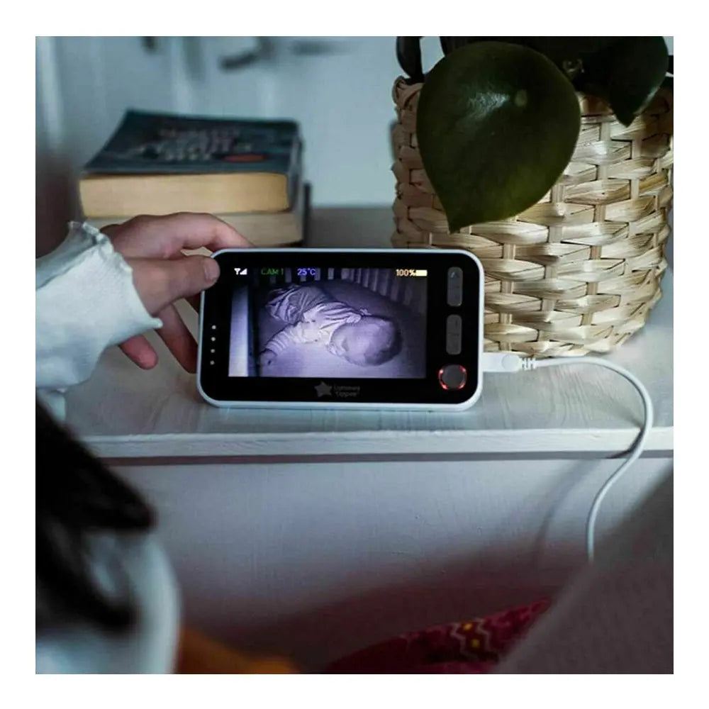 Dr.Care NeoView Baby Monitor Video e Audio, Schermo 3.5, Telecamera Bambini con Monitor, Audio Bidirezionale, Visione Notturna, VOX Dr.Care NeoView Baby Monitor Video e Audio, Schermo 3.5, Telecamera Bambini con Monitor, Audio Bidirezionale, Visione Notturna, VOX
