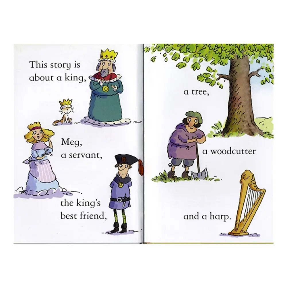 Usborne First Reading Book - King Donkey Ears Usborne Publishing