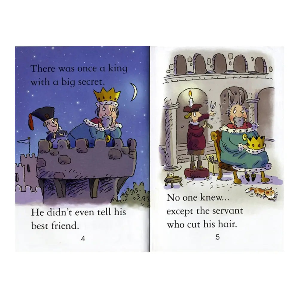 Usborne First Reading Book - King Donkey Ears Usborne Publishing
